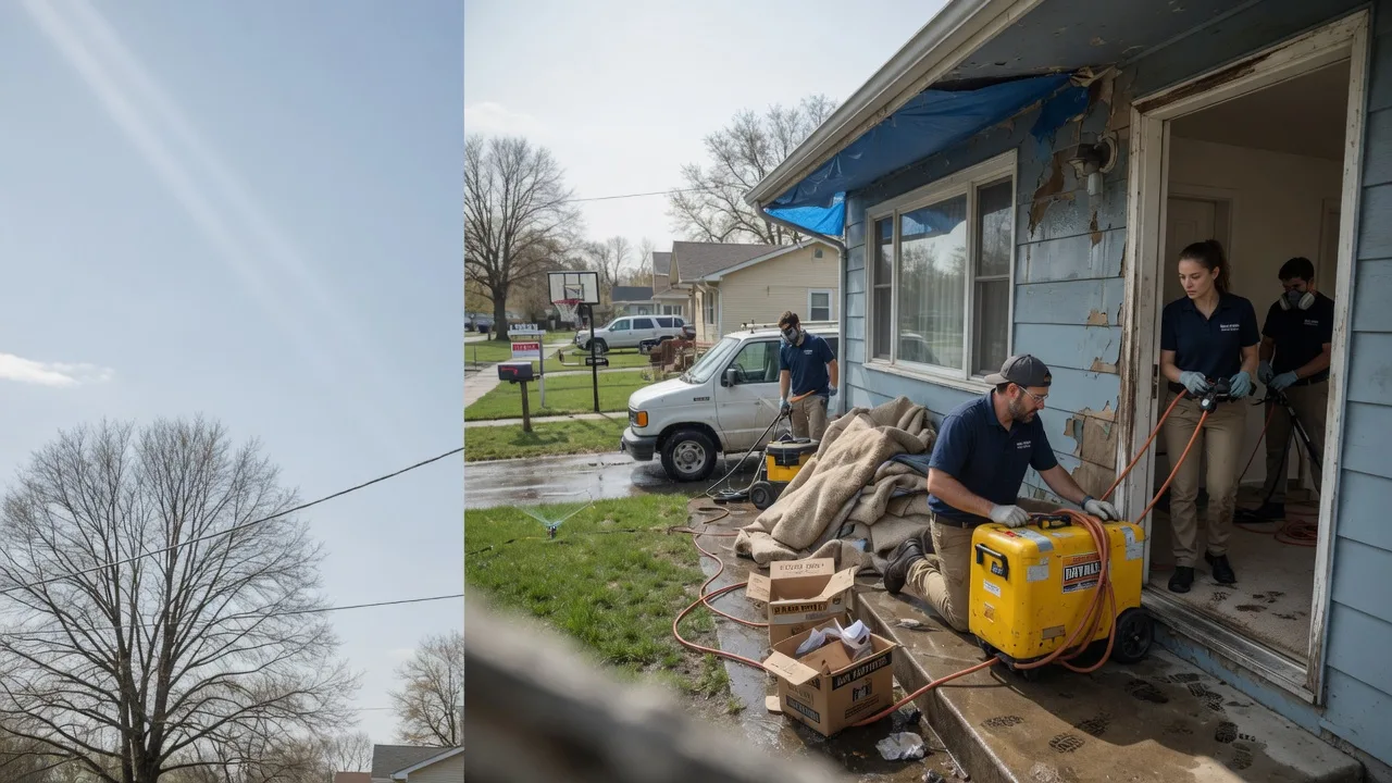 Basement Flood Cleanup in Melstone, MT near me